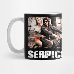 Serpicos Stash Exclusive Movie-Inspired Tees, Perfect for Fans of Undercover Intrigue Mug